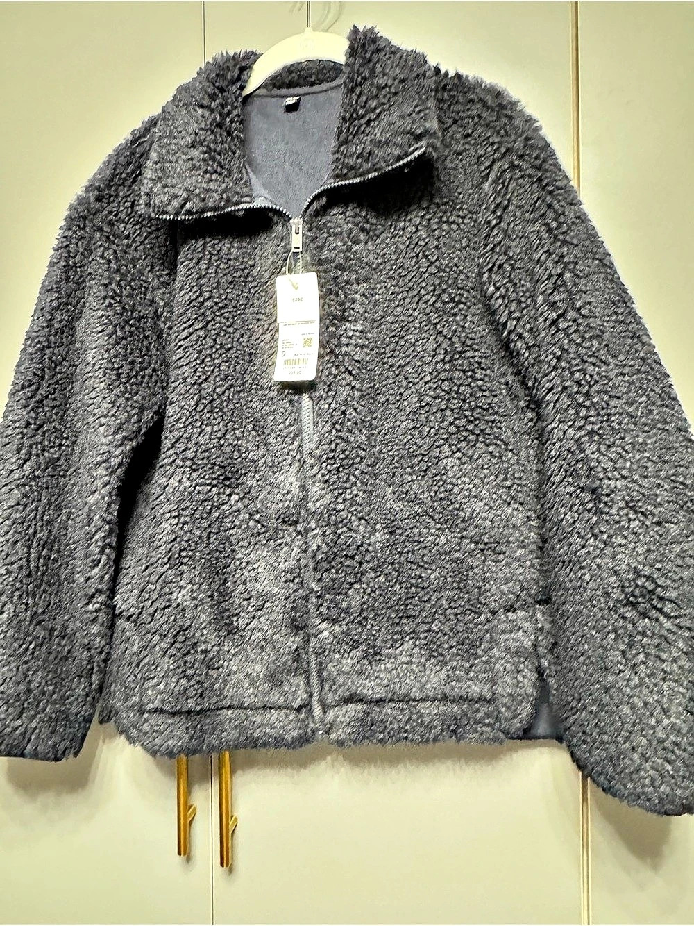 Uniqlo Fleece Jacket Navy Size Small NWT